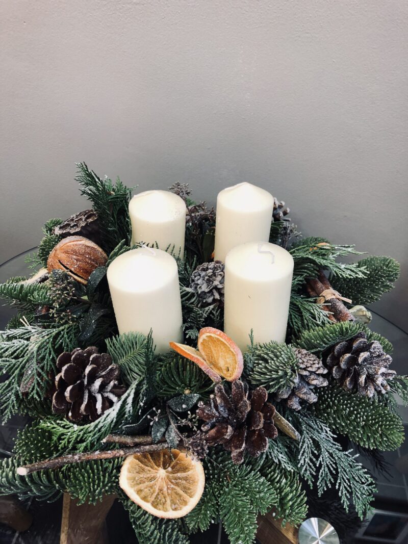 Advent Luxury Christmas wreath - Image 2