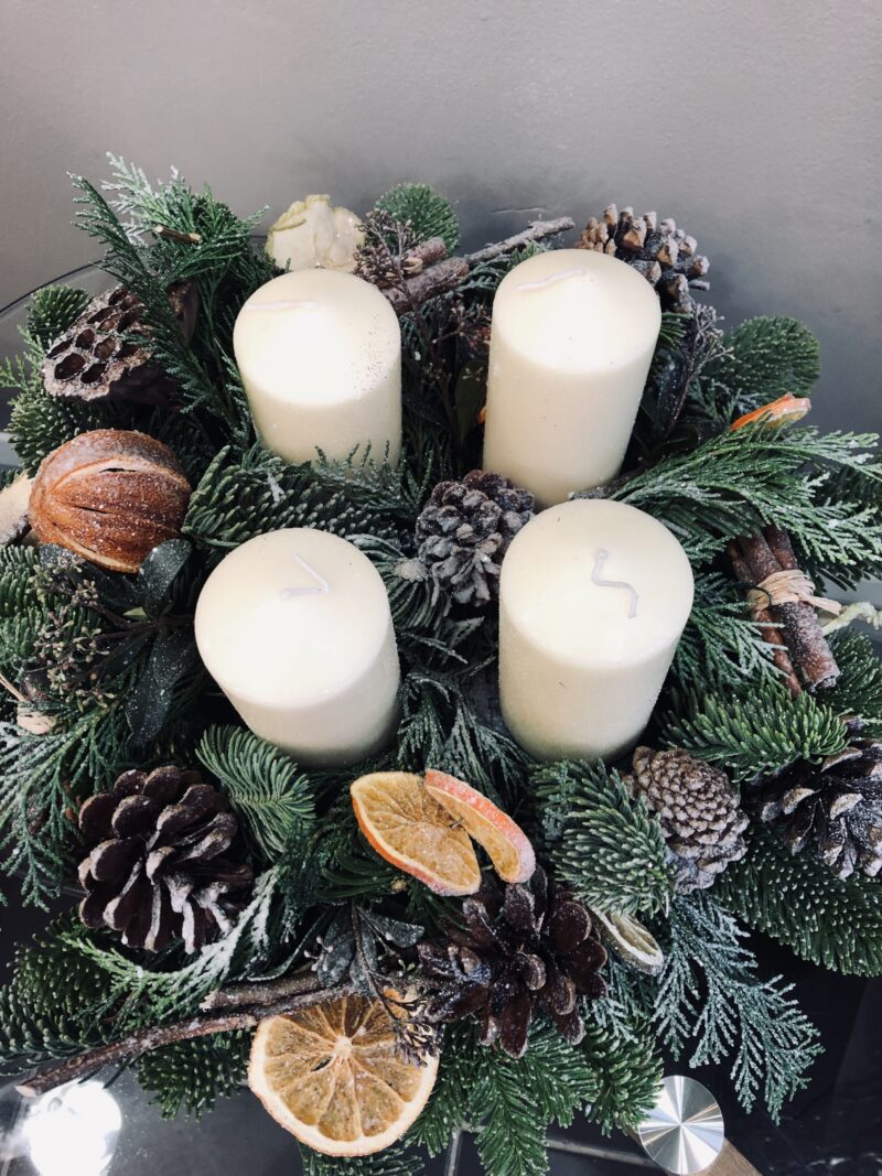 Advent Christmas wreath