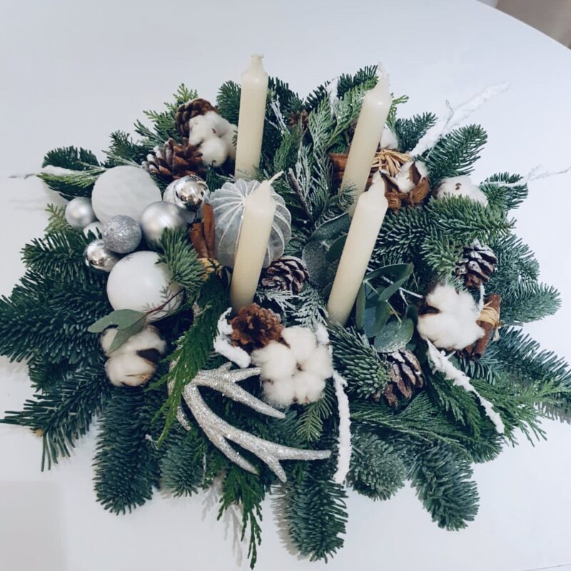 Advent Luxury Christmas wreath
