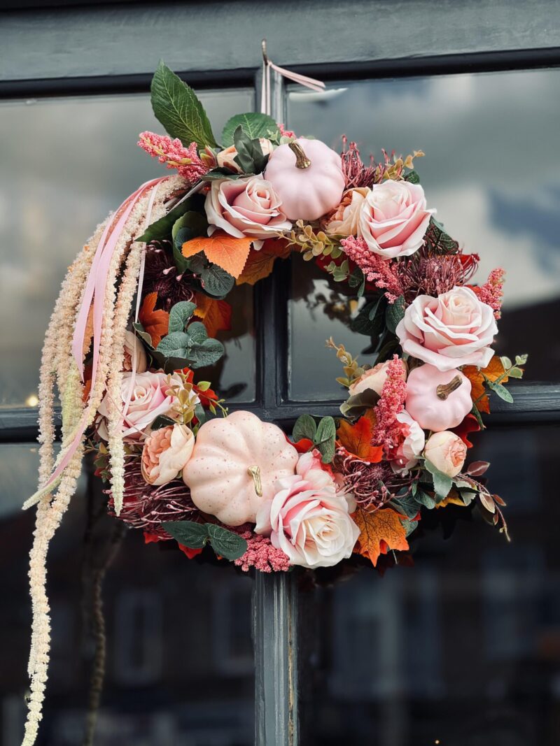 Fall Door Wreath