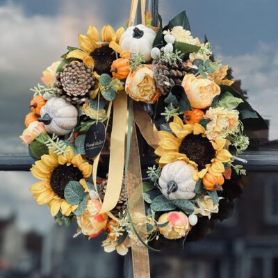 Sunshine Autumn Door Wreath