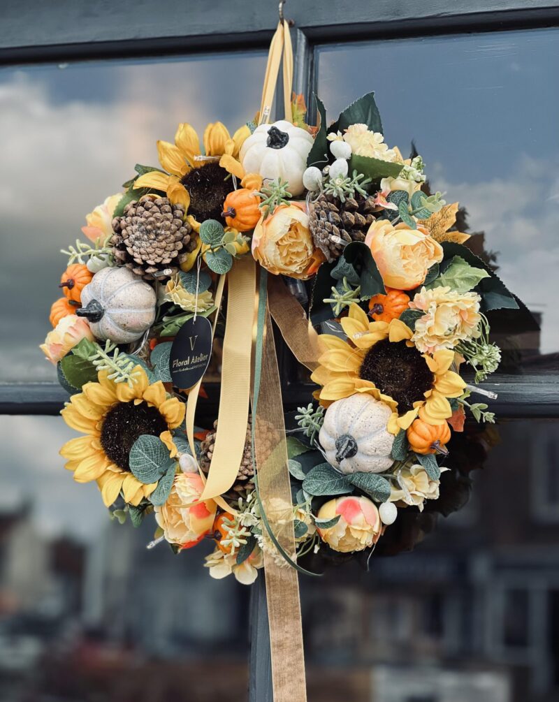Sunshine Autumn Door Wreath