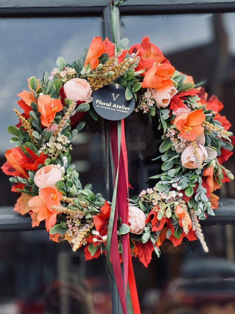 Autumn Door Wreath - Image 3